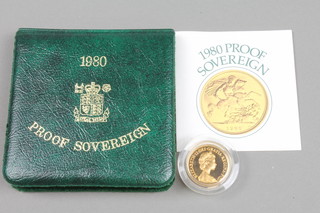 A proof 1980 sovereign