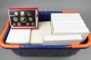 23 boxed proof coins sets