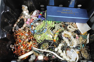 A collection of costume jewellery