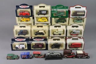 A collection of various Days Gone By toy cars etc