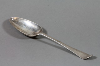 A Georgian silver table spoon