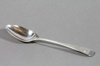 Hester Bateman, a silver dessert spoon, maker Chawner & Co, London 1826 