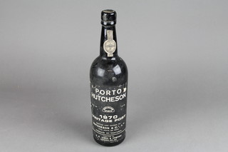 A bottle of 1970 Porto Hutcheson vintage port 