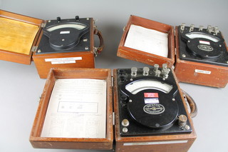 A Sub-Standard voltmeter Type SWD and a Western A.C & D.C ammeters and wattmeter 