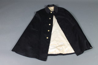 A George VI Royal Naval Officer's doeskin cape by Moseley & Pounsford