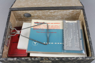 A Price of 1939 Car Guide, 2 County Borough of West Ham driving licenses 1929 and 1930, 2 Glasses Guides 1952-62 and 1958-67 and other ephemera relating to motor cars