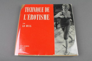 Lo Duca, 1 volume "Technique de l'Erotisme" French text, published by Jean-Jacques Pauvert 1958