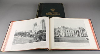 W & A. K Johnston, one volume "The Handy Royal Atlas" together with one volume "Stoddard's Portfolio of Photography" 