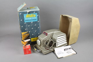 An Aldis colour slide projector 303 boxed