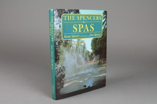 Raine Spencer, "Spencers on Spas" signed by Raine and John Spencer together with 3 postcards, 2 signed by Raine Spencer, one signed by Raine and John Spencer