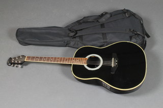 An Applause Summit Series electric guitar, cased
