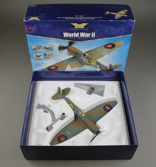 Corgi, The Aviation Archive model of a Spitfire Mk 1 N31383/KL-B "Kiwi" boxed