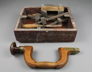 Holtzapffel & Co, a carpenter's brace and bit together with other various tools