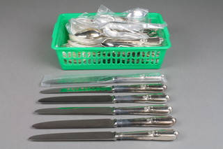 A set of Garrards plated cutlery for 6