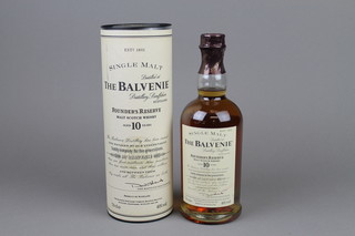 Balvenie, a 70cl bottle of Founders Reserve malt scotch whisky, aged 10 years 