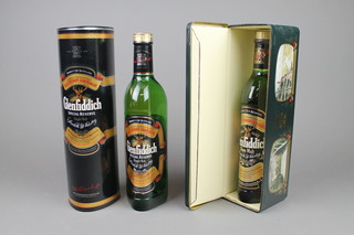 Glenfiddich, 2 70cl bottles of malt whisky 