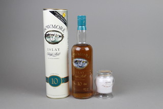 Bowmore, a 70cl bottle of 10 year old single malt whisky 