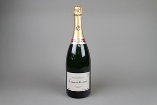 A magnum of Laurent-Perrier champagne