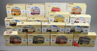 23 Corgi models of commercial vehicles, boxed 