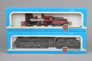 An Airfix OO series locomotive - Royal Scott 5412-13 together with 1 other General Pacific Jupiter 4-4-0
