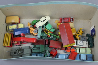 A collection of various Lesney model cars