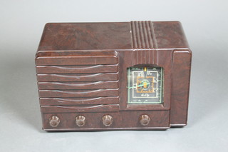 A Westminster radio, model PW24 contained in a brown bakelite case 
