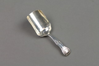 A William IV Kings pattern caddy spoon, Edinburgh 1832