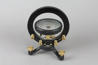 Philip Harris Ltd of Birmingham.  A horizontal compass