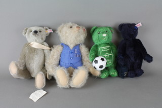 2 Steiff limited edition Belfry bears, do. Spiefield bear, do. Kristall bear, do. Collectors Club bear 2005, all in drawstring bags and with certificates