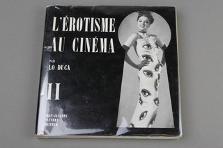 1 volume L O Duca "L'erotisme au Cinema II", published by Jean-Jacques Pauvert 1960, card bound 