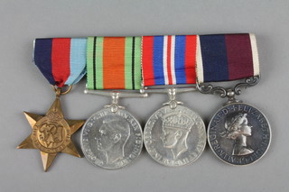 A group of medals to 2621815 P.B. Payton RAF 1939-45 Star, DEF. British War medal Royal Air Force Long Service and Good Conduct 