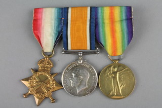 A trio of medals to L/5209 Pte. W. G. Durnell, Middlesex. R. 