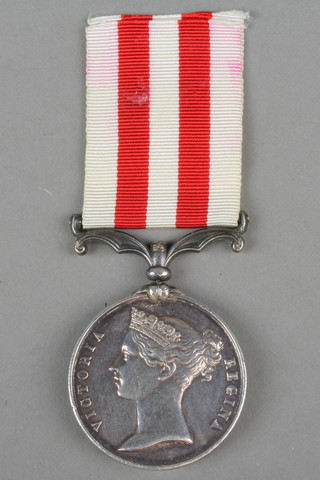 An Indian Mutiny medal to G. Cotter, 37th. Regt. 