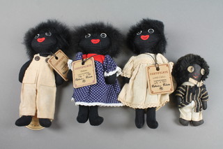 3 Robin Rive limited edition dolly figures - Little Calico, Little Dolores and 1 other 4" 