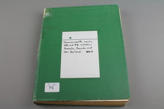 A stock book of Commonwealth mint and used stamps, mainly George VI and Elizabeth II including Australia, Canada and New Zealand, approx 1000 stamps