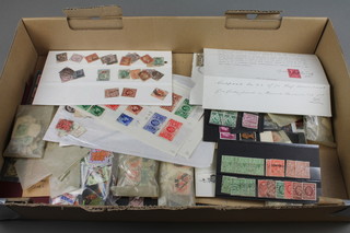 A box of mainly old GB stamps, Victorian to Elizabeth II 