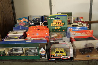A collection of Days Gone By and other model cars