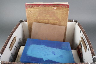 A quantity of various letterheads and other ephemera