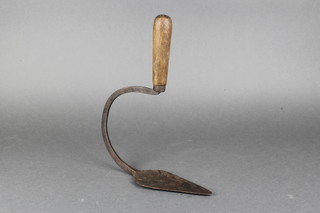 A curious 19th Century wrought iron "trowel"  