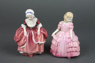 2 Royal Doulton figures - Rose HN1368 4 1/2" and Goody Two Shoes HN2037 5" 
