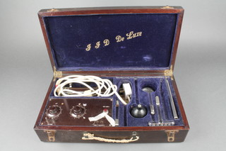 A 1930's J J D Deluxe high frequency massager 