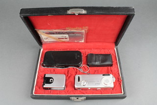 A Minolta-16G camera boxed