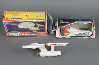 A Dinky USSS Enterprise 358 space ship - boxed 
