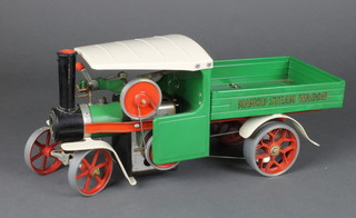 Mamod, a steam wagon 