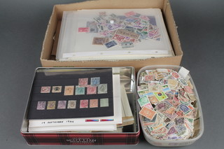 A collection of various loose stamps 