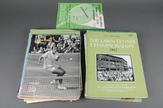 A collection of Wimbledon Tennis and other programmes