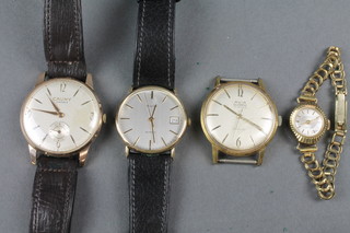 4 various wristwatches