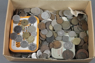 A quantity of foreign coins