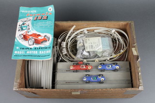 A Wren Formula 152 plastic racing circuit together with brochure