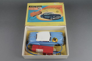 A Marx battery operated electric car, boxed
